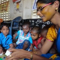 Voluntary with children
